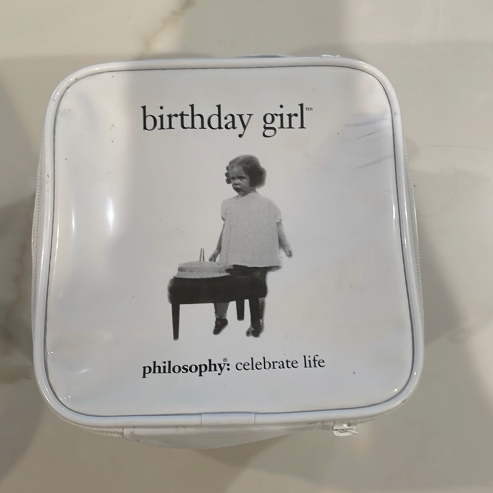 Philosophy makeup Birthday bag. New